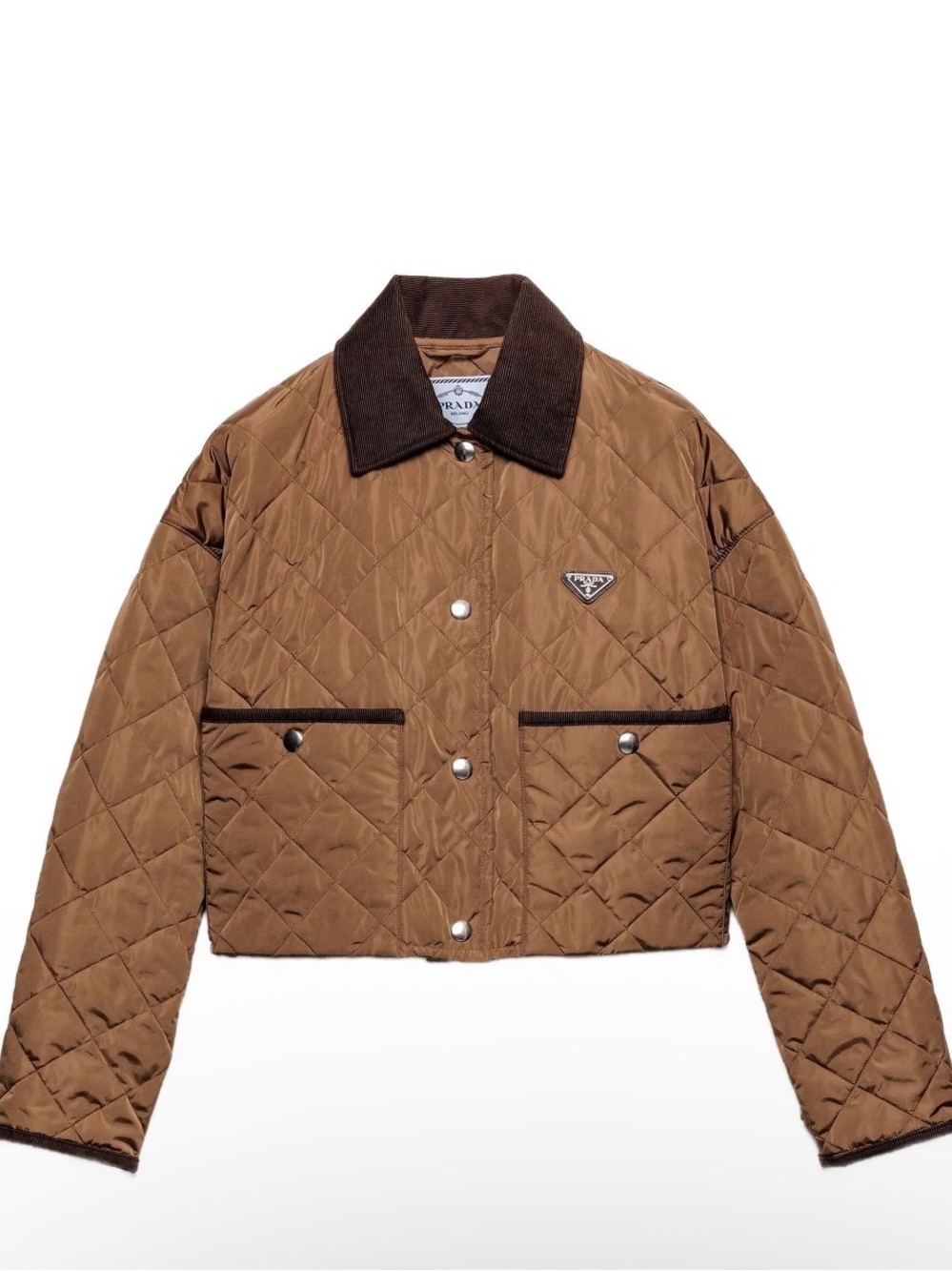 Prada Light Re-Nylon Cropped Jacket - Picture 2 of 14
